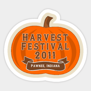 Harvest Festival Sticker